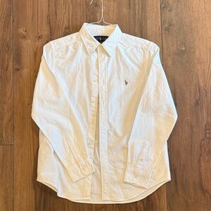 Polo by Ralph Lauren White Button Down Shirt